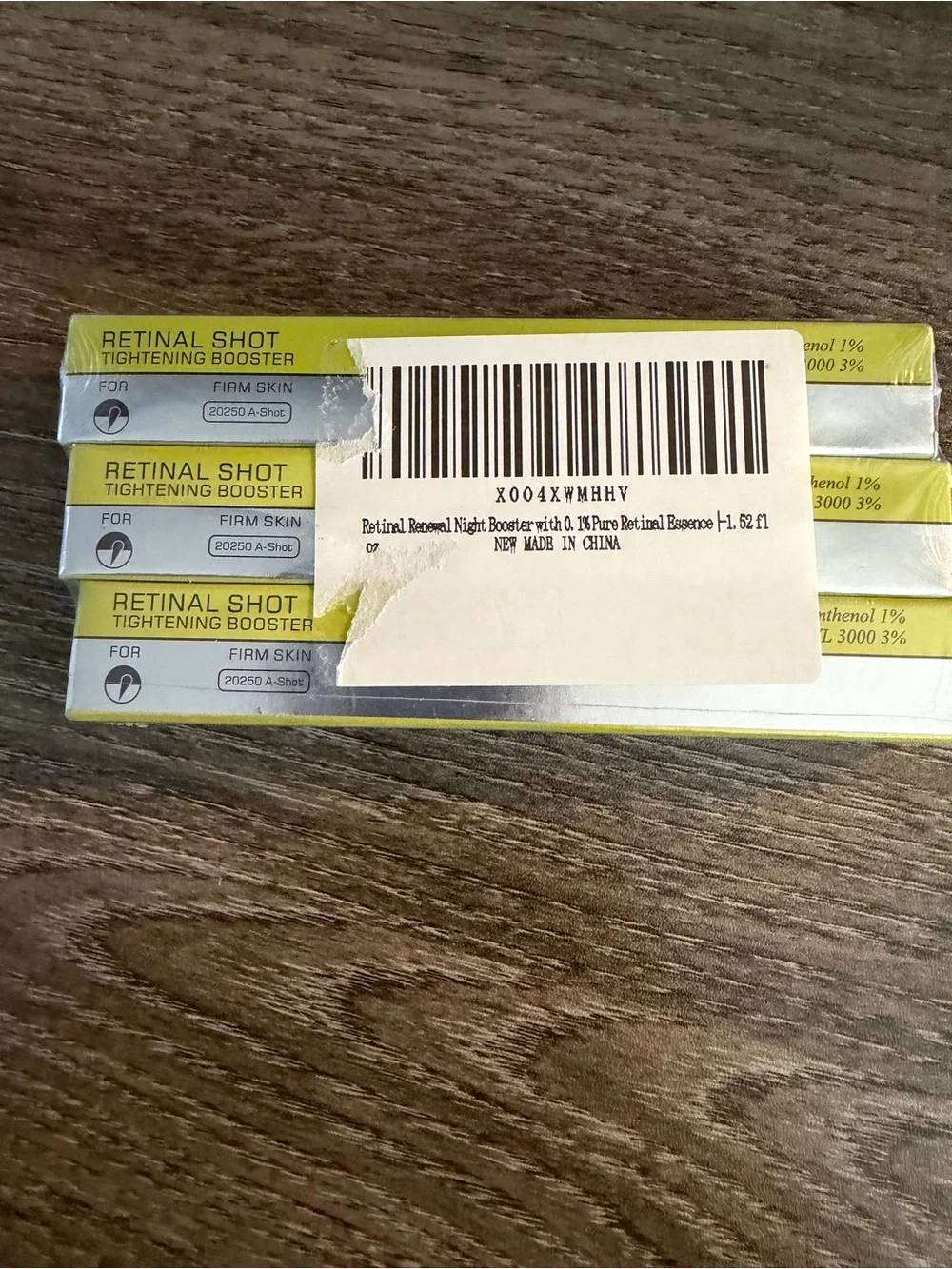 Retinal Shot Tightening Booster -3 pack